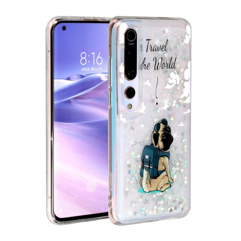 Deksel Xiaomi Mi 10 / 10 Pro Glitterhund Beskyttelse