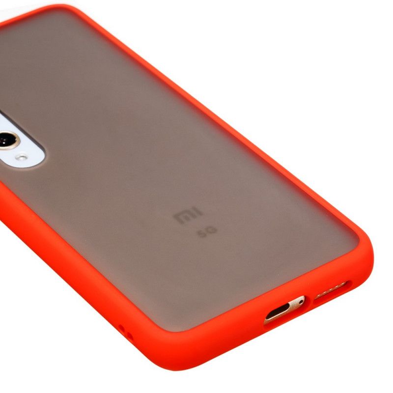 Deksel Xiaomi Mi 10 / 10 Pro Svart Hybrid Silikonfelgdesign Anti-fall