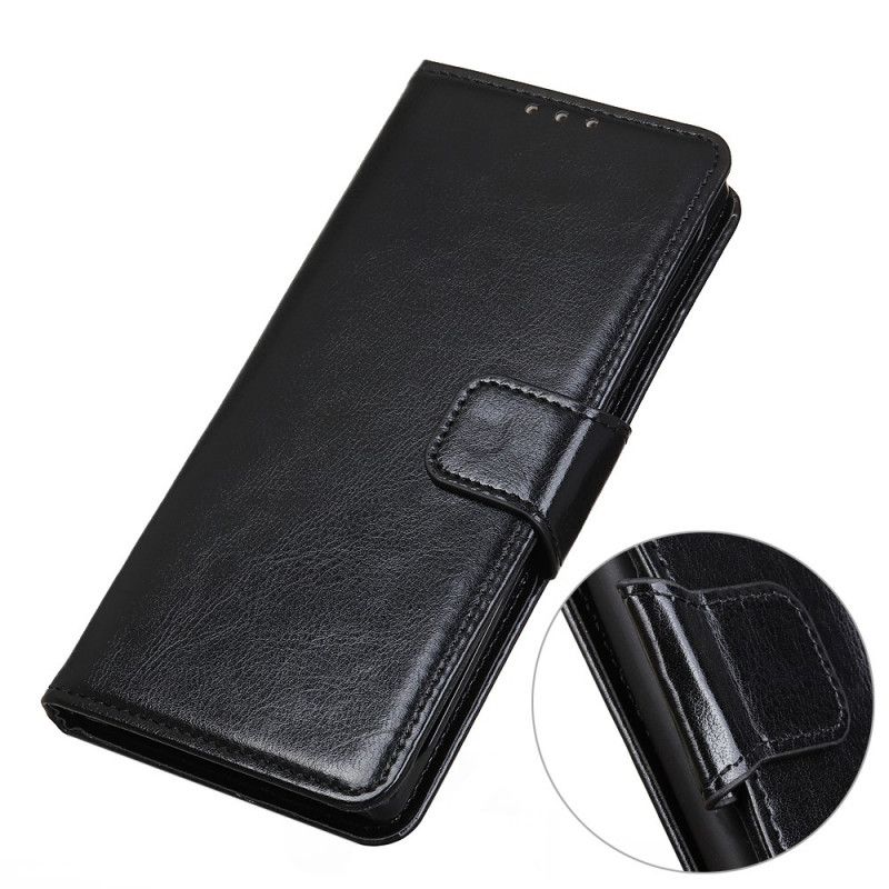 Folio Deksel for Xiaomi Mi 10 / 10 Pro Svart Finess Skinnstil