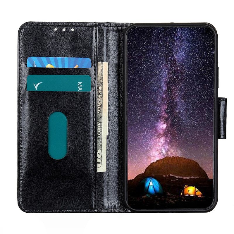 Folio Deksel for Xiaomi Mi 10 / 10 Pro Svart Finess Skinnstil