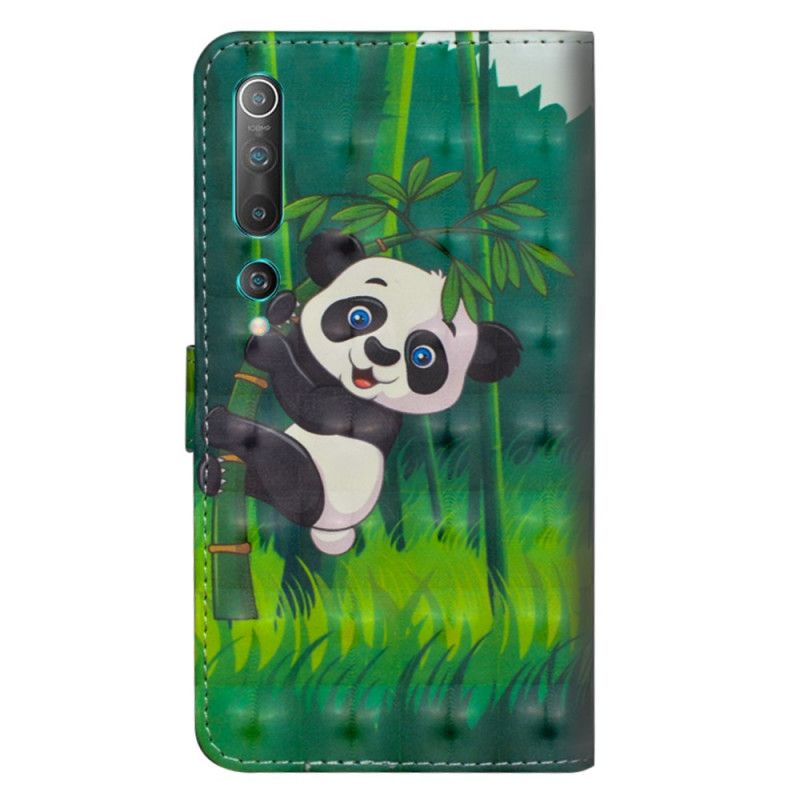 Folio Deksel Xiaomi Mi 10 / 10 Pro Panda Og Bambus