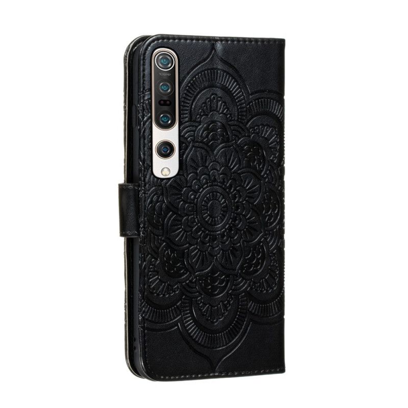 Folio Deksel Xiaomi Mi 10 / 10 Pro Svart Hele Mandala