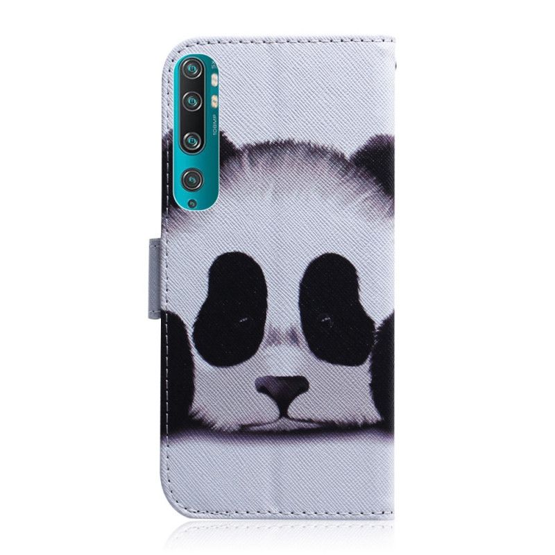 Lærdeksel Folio Deksel Xiaomi Mi 10 / 10 Pro Panda Ansikt