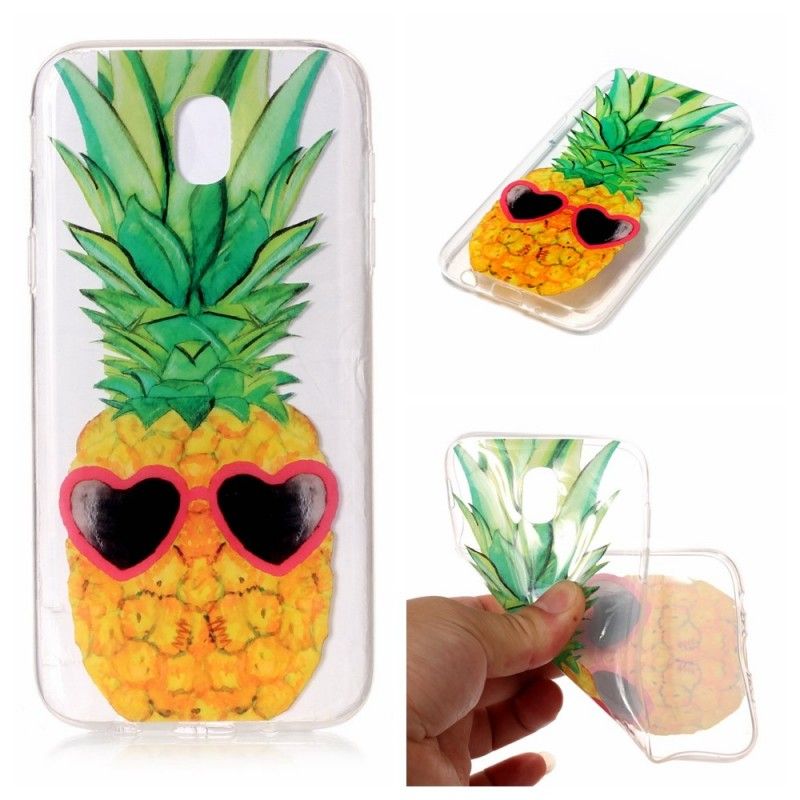 Deksel for Samsung Galaxy J3 2017 Ananas Inkognito