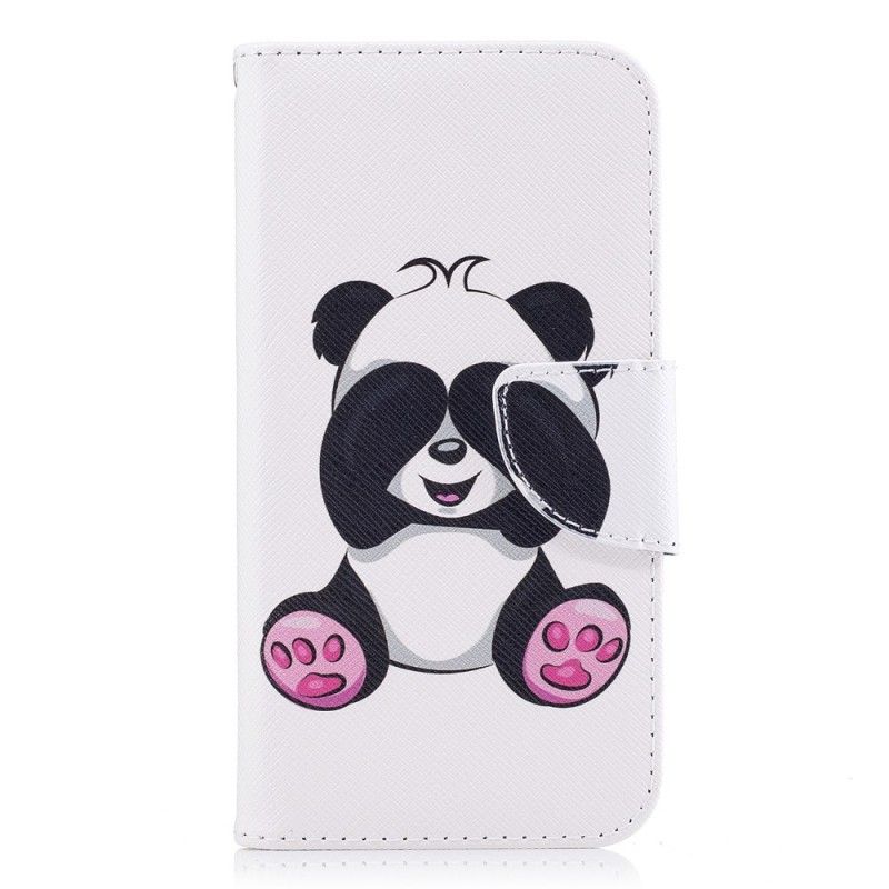 Folio Deksel Samsung Galaxy J3 2017 Morsom Panda