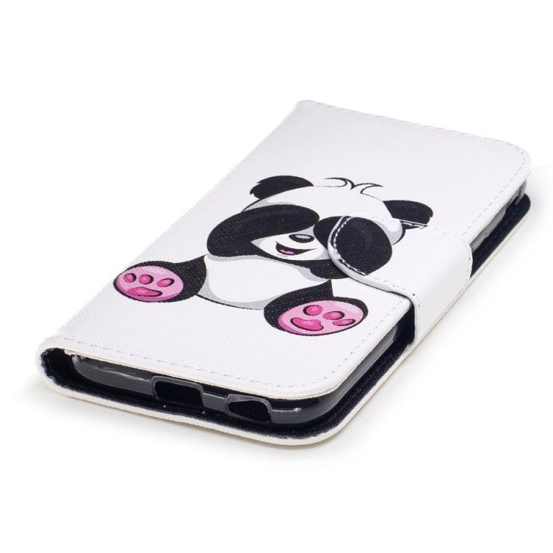 Folio Deksel Samsung Galaxy J3 2017 Morsom Panda