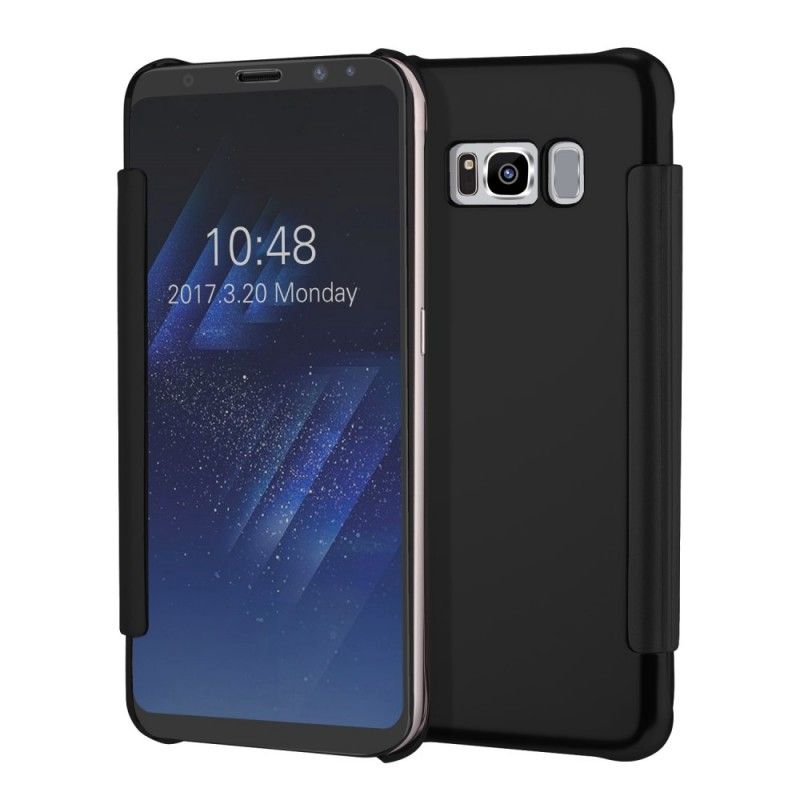 Folio Deksel Samsung Galaxy S8 Plus Svart Speil