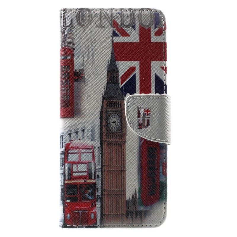 Lærdeksel Folio Deksel Samsung Galaxy S8 Plus London Liv