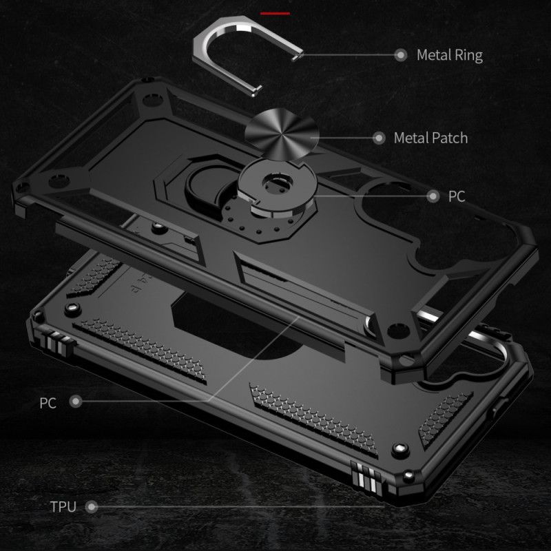 Deksel Samsung Galaxy S24 5g Ring-støttedesign