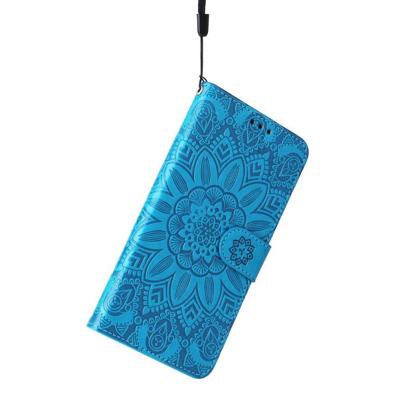 Folio Deksel Samsung Galaxy S24 5g Flamboyant Mandala Med Stropp