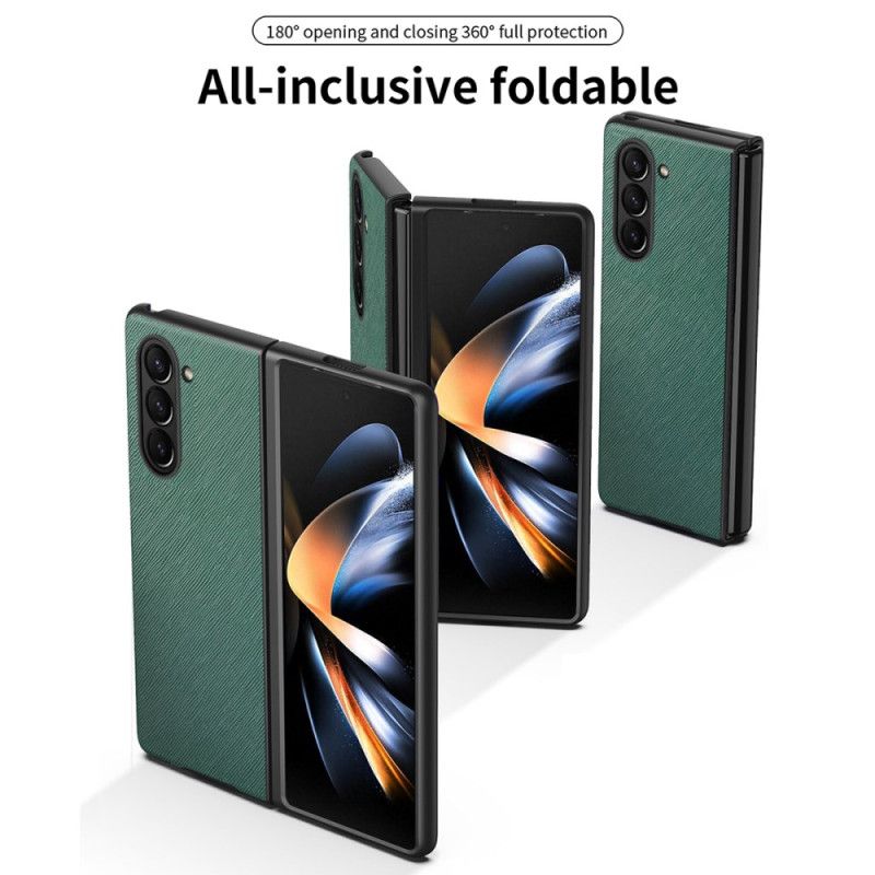 Deksel Samsung Galaxy Z Fold 6 Krysstekstur