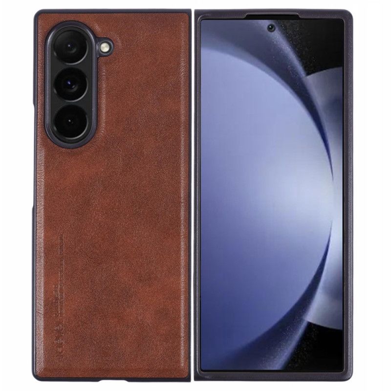 Deksel Til Samsung Galaxy Z Fold 6 Kunstskinn X-level