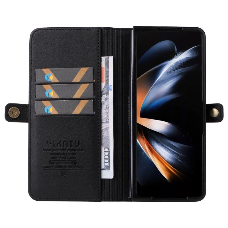 Folio Deksel Samsung Galaxy Z Fold 6 Kunstskinn Yikatu