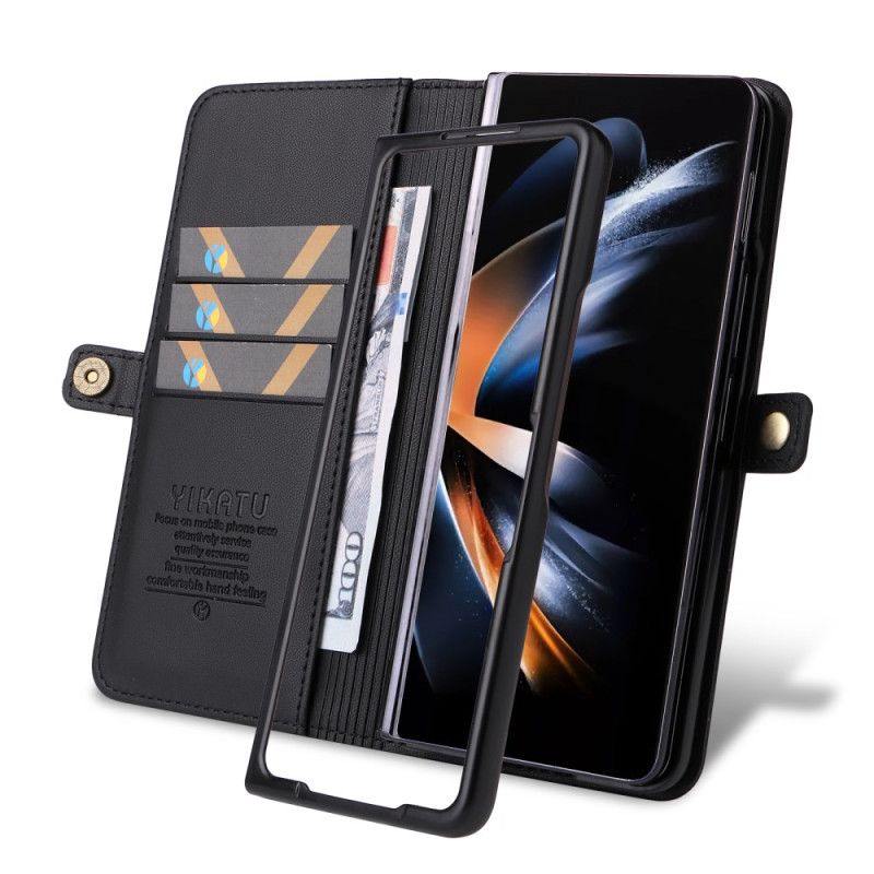 Folio Deksel Samsung Galaxy Z Fold 6 Kunstskinn Yikatu