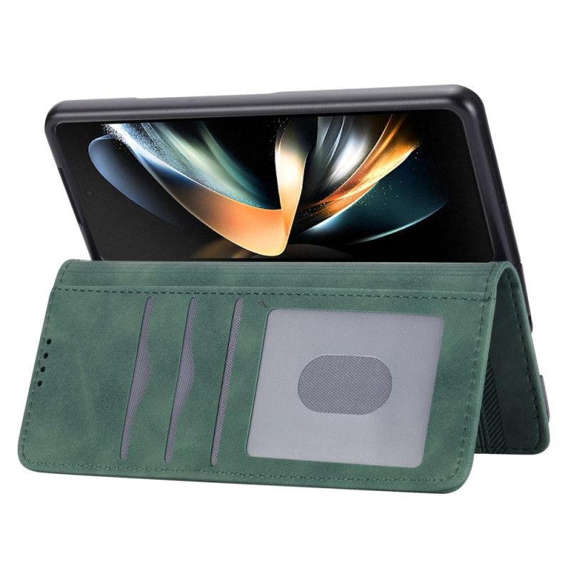 Lærdeksel Folio Deksel Samsung Galaxy Z Fold 6 Dierfeng