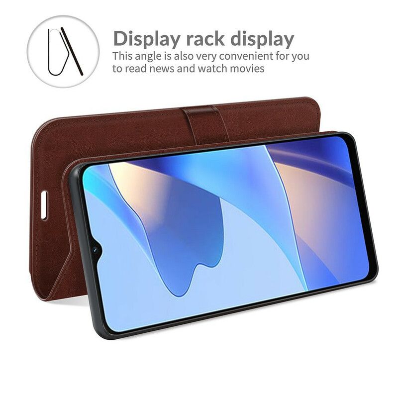 Folio Deksel Til Oppo A16 / A16s Faux Leather Ultra