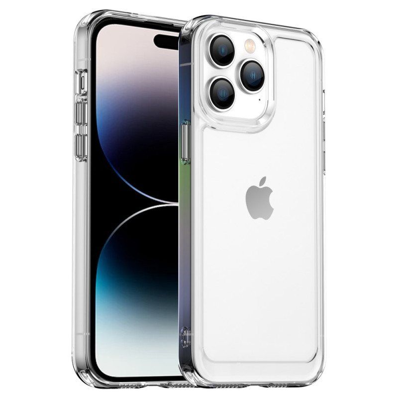 Deksel Til iPhone 14 Pro Max Transparent Candy Series