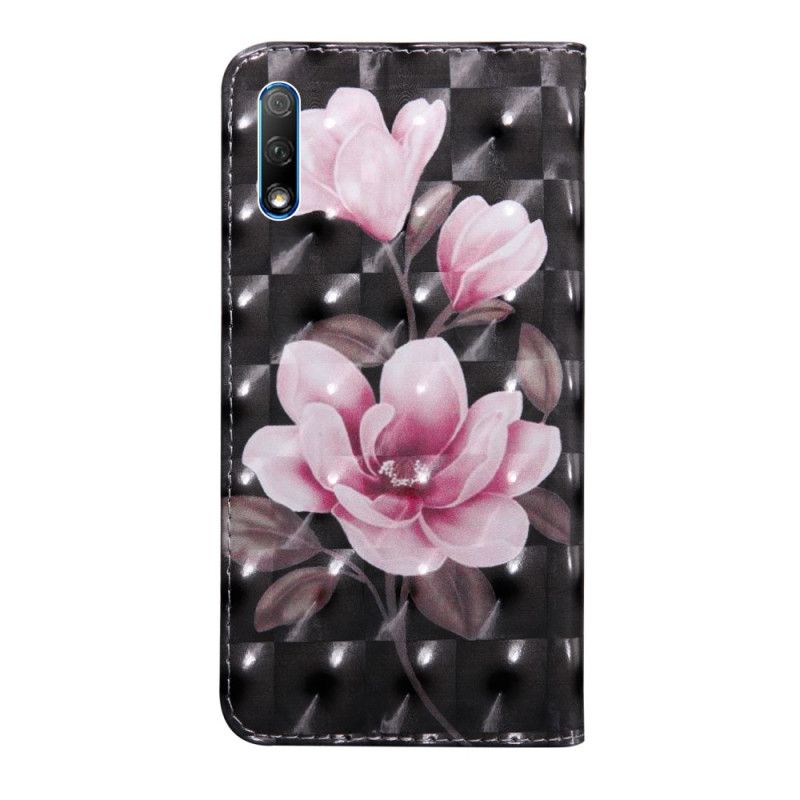 Folio Deksel for Honor 9X Pro Blomster Blomstrer