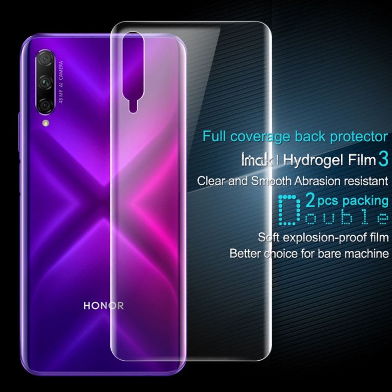 Herdet Glassplate For Baksiden Av Honor 9X Pro Imak