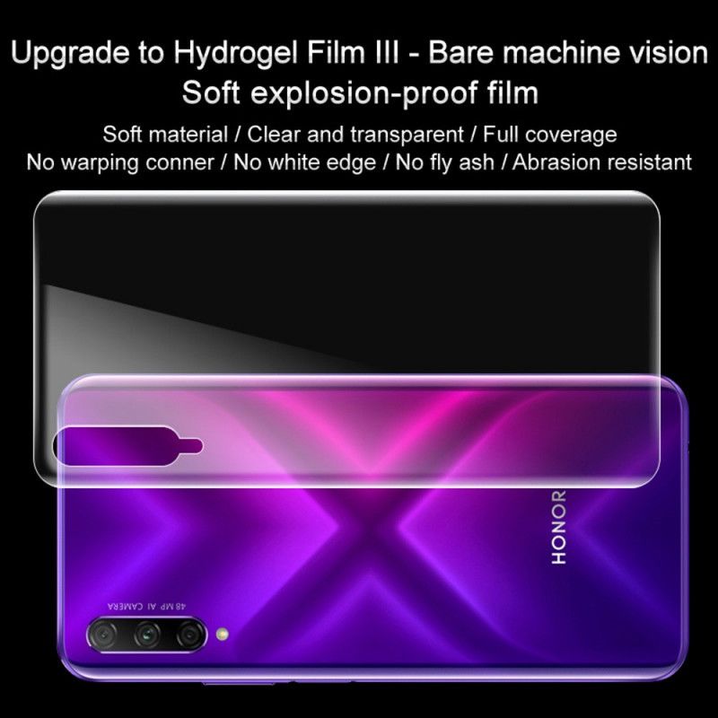 Herdet Glassplate For Baksiden Av Honor 9X Pro Imak