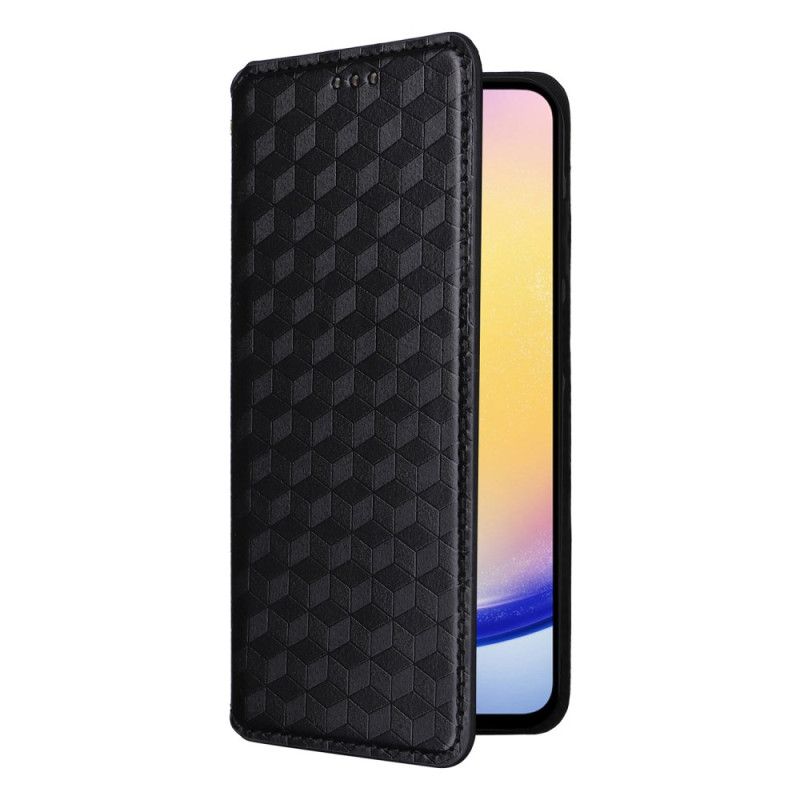 Folio Deksel Samsung Galaxy M55 5g Diamantmønster Beskyttelse Deksel