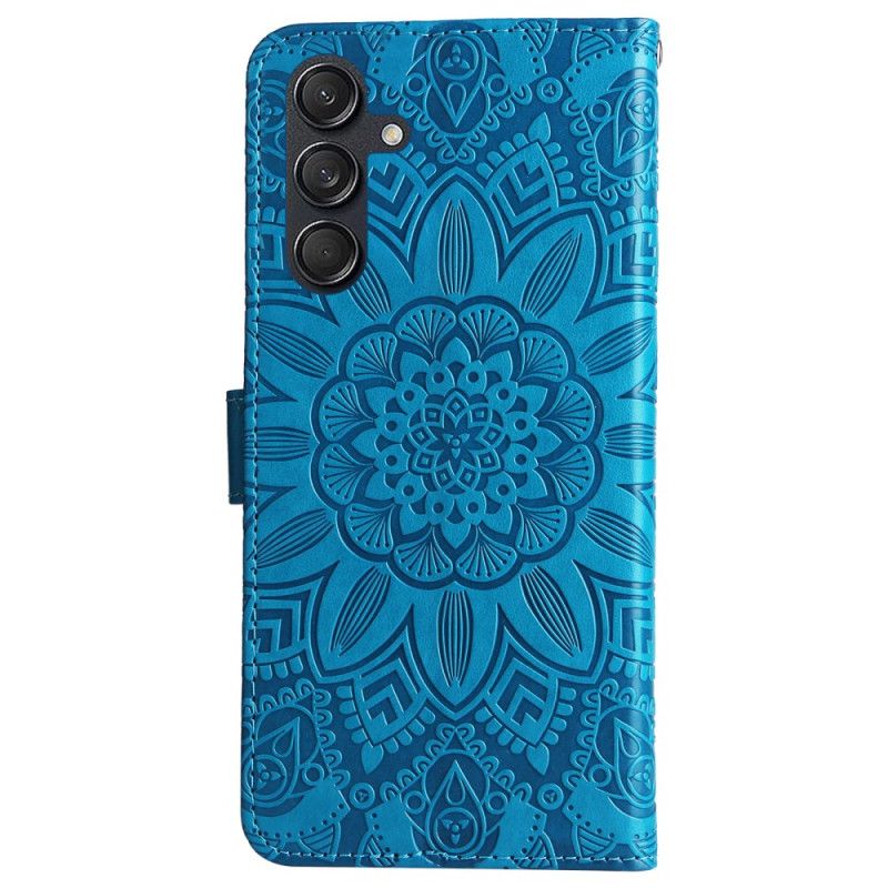 Folio Deksel Samsung Galaxy M55 5g Mandala Med Snor