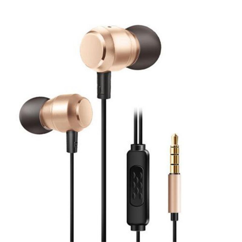 Mega Bass In-Ear-Hodetelefoner Med Mikrofon