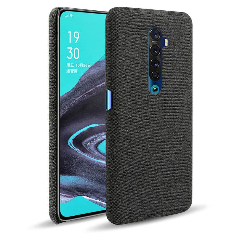 Deksel Oppo Reno 2 Svart Ksq Elegant Stoff