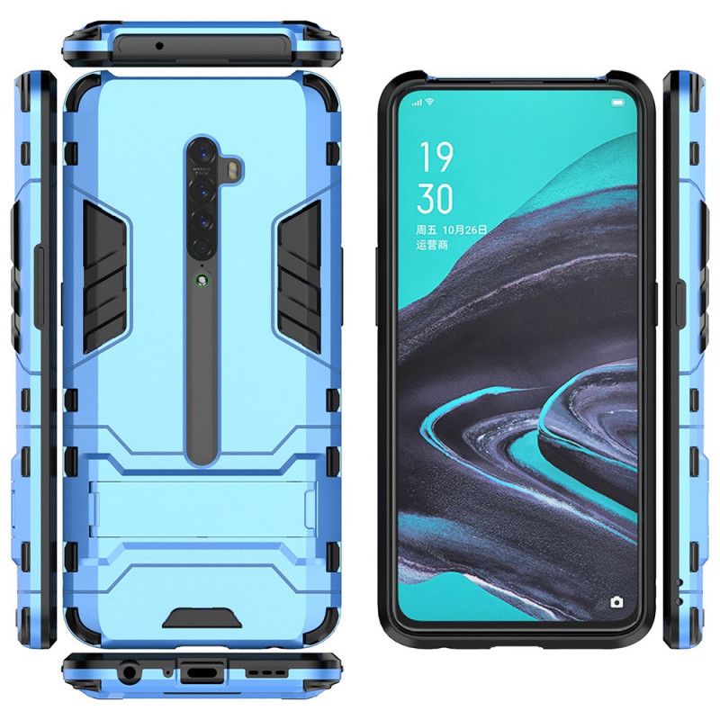 Deksel Oppo Reno 2 Svart Tunge