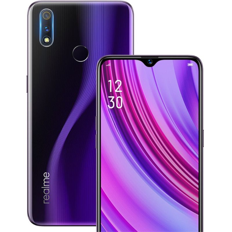 Herdet Glassbeskyttelse For Oppo Realme 3 Pro Imak-Linse