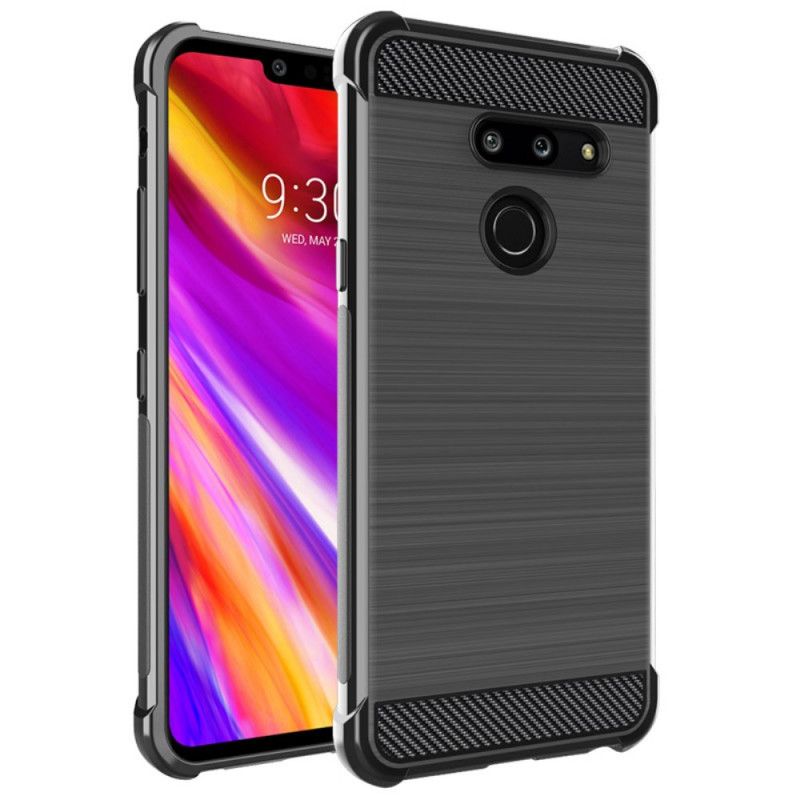 Deksel ThinQ LG G8 ThinQ Imak Børstet Karbonfiber