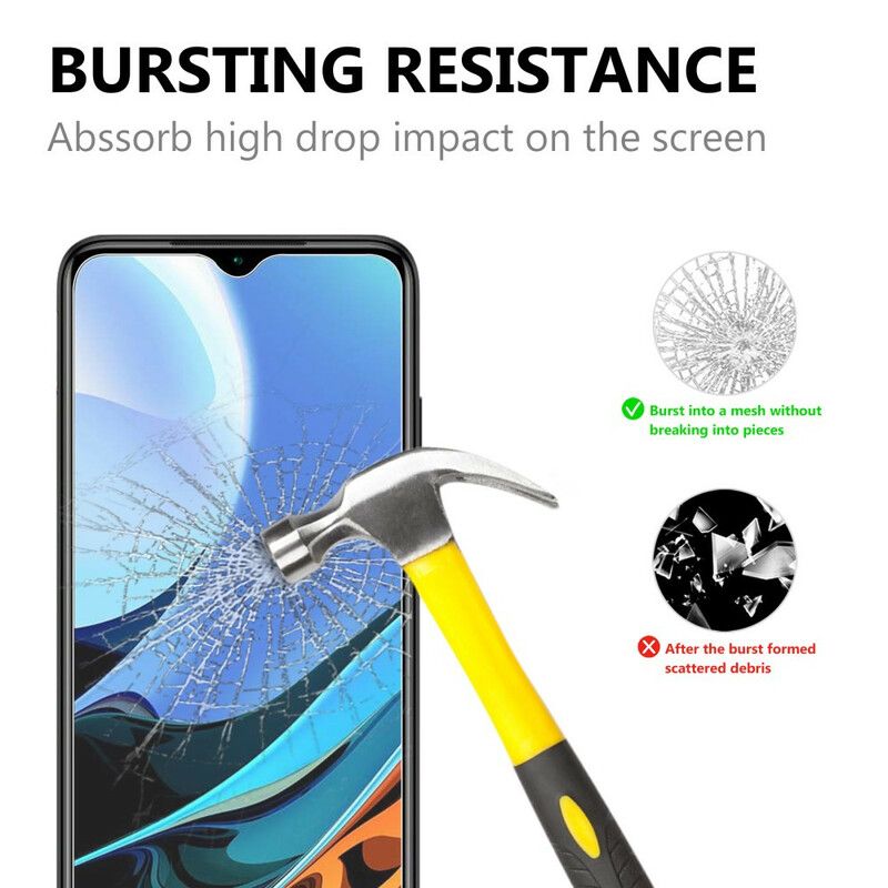 2.5d Herdet Glassbeskytter For Xiaomi Redmi 9t Skjerm
