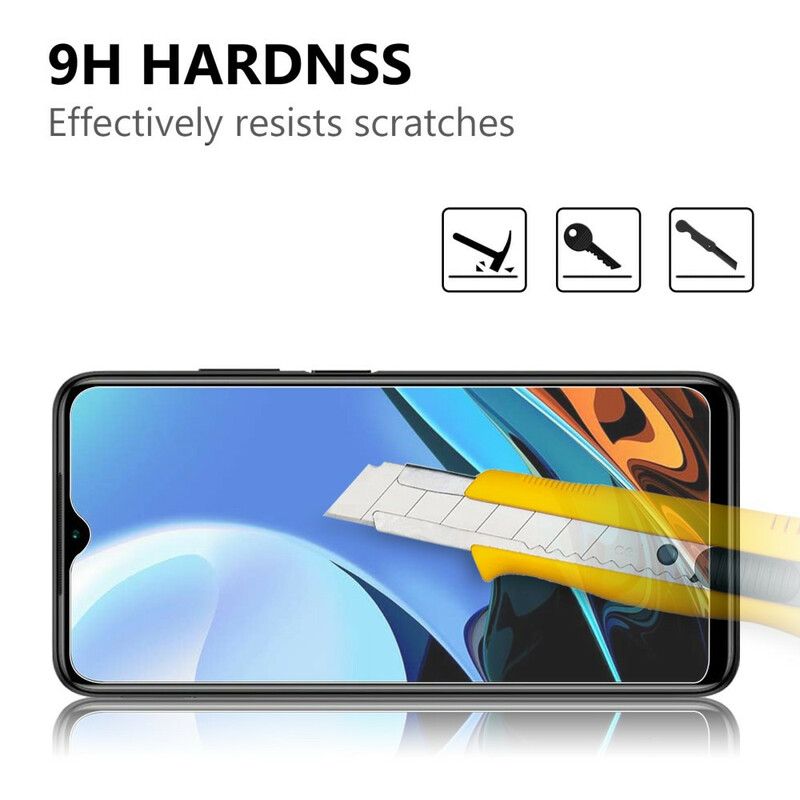 2.5d Herdet Glassbeskytter For Xiaomi Redmi 9t Skjerm