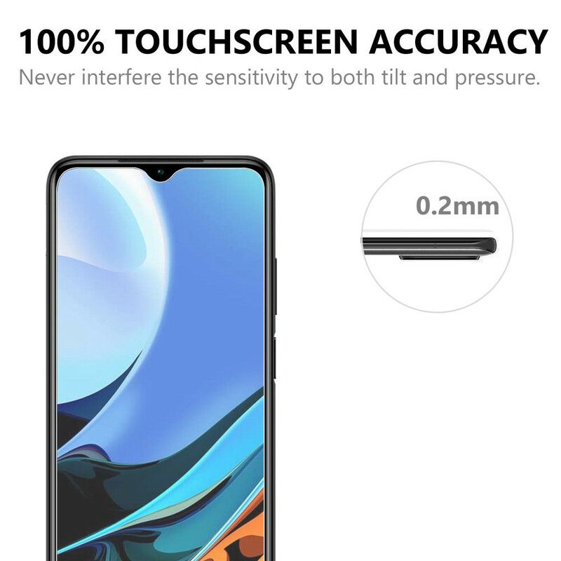 2.5d Herdet Glassbeskytter For Xiaomi Redmi 9t Skjerm