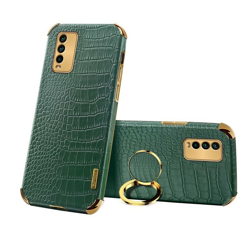 Deksel Til Xiaomi Redmi 9t X-case Crocodile Skin Effect