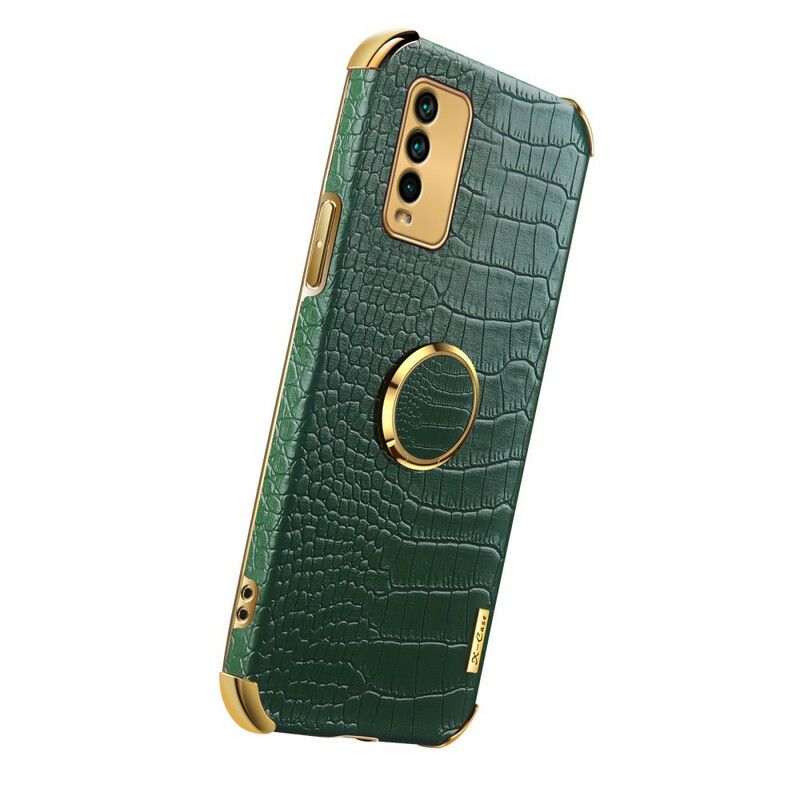 Deksel Til Xiaomi Redmi 9t X-case Crocodile Skin Effect