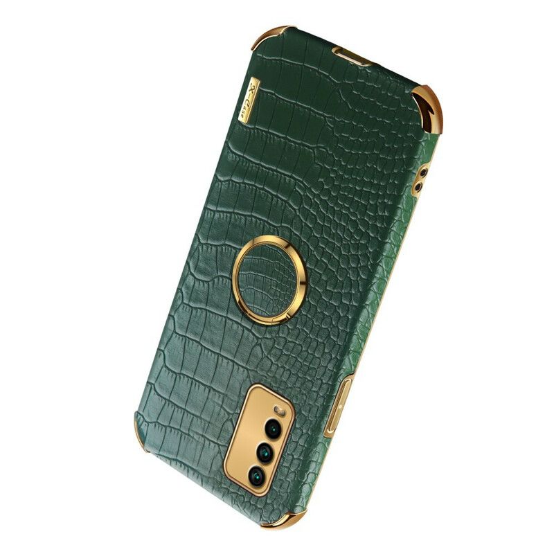 Deksel Til Xiaomi Redmi 9t X-case Crocodile Skin Effect