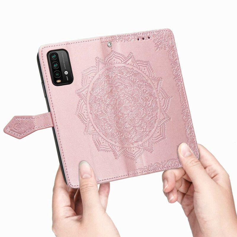 Folio Deksel Xiaomi Redmi 9t Mandala Middelalder Beskyttelse Deksel