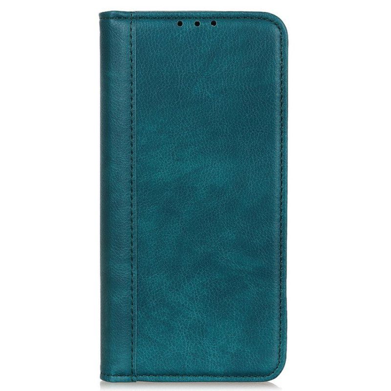 Beskyttelse Deksel Til Honor 50 Folio Deksel Elegance Split Litchi Leather