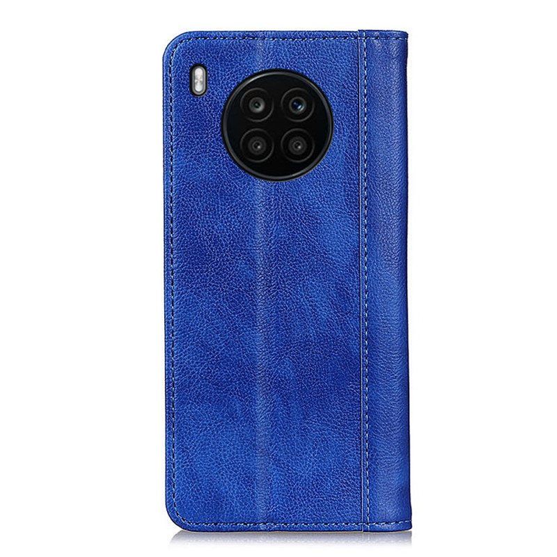 Beskyttelse Deksel Til Honor 50 Lite Folio Deksel Elegance Split Litchi Leather