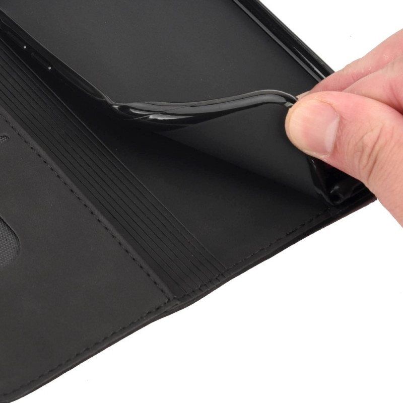 Beskyttelse Deksel Til Moto E40 / E30 / E20 Folio Deksel Tofarget Business Leather Effect