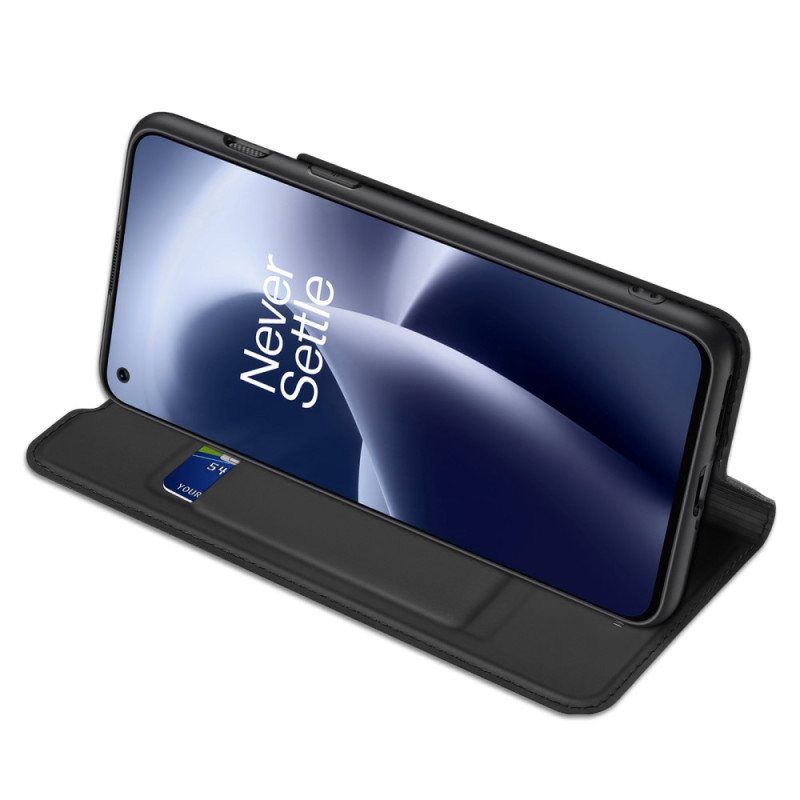 Beskyttelse Deksel Til OnePlus Nord 2T 5G Folio Deksel Skin Pro Dux Ducis