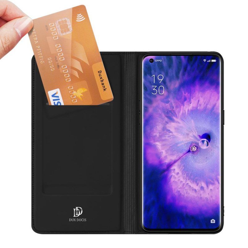 Beskyttelse Deksel Til Oppo Find X5 Pro Folio Deksel Skin Pro Series Dux Ducis