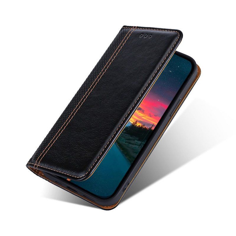 Beskyttelse Deksel Til Oppo Find X5 Pro Folio Deksel Vintage Skinneffekt