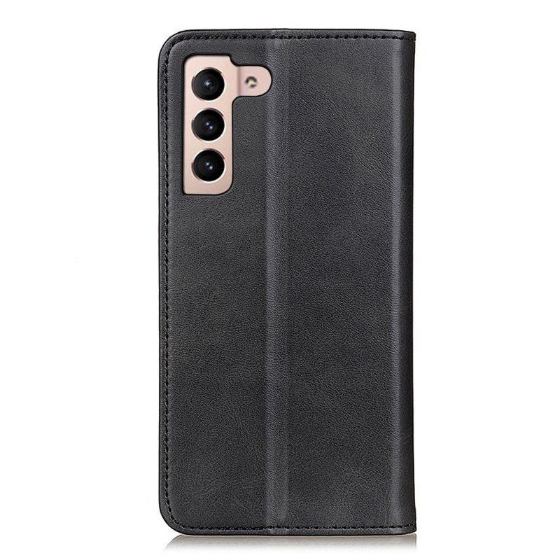 Beskyttelse Deksel Til Samsung Galaxy S22 Plus 5G Folio Deksel Elegance Split Leather