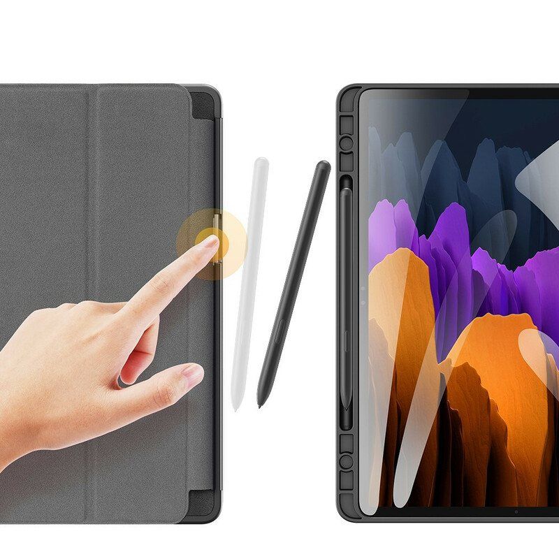 Beskyttelse Deksel Til Samsung Galaxy Tab S8 Plus / Tab S7 Plus Domo-serien Dux-ducis