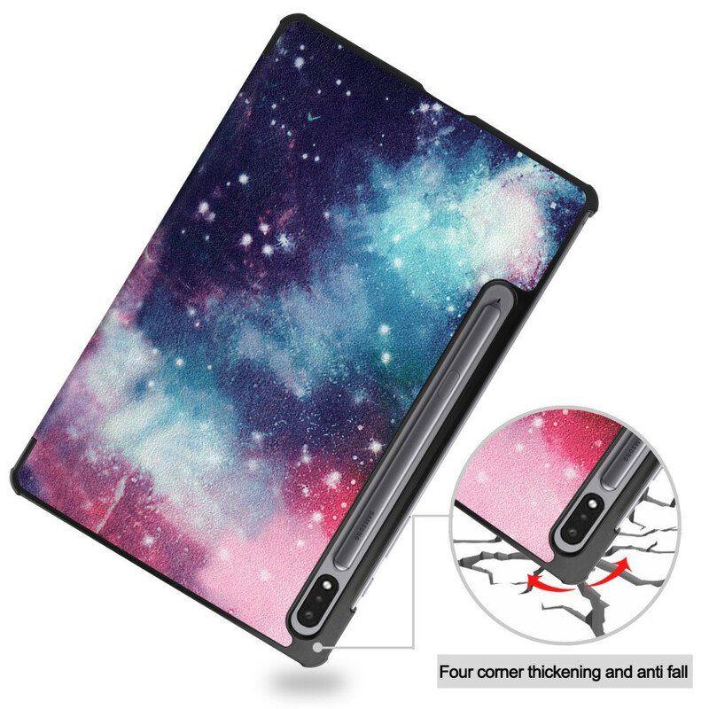 Beskyttelse Deksel Til Samsung Galaxy Tab S8 / Tab S7 Space Pen Holder