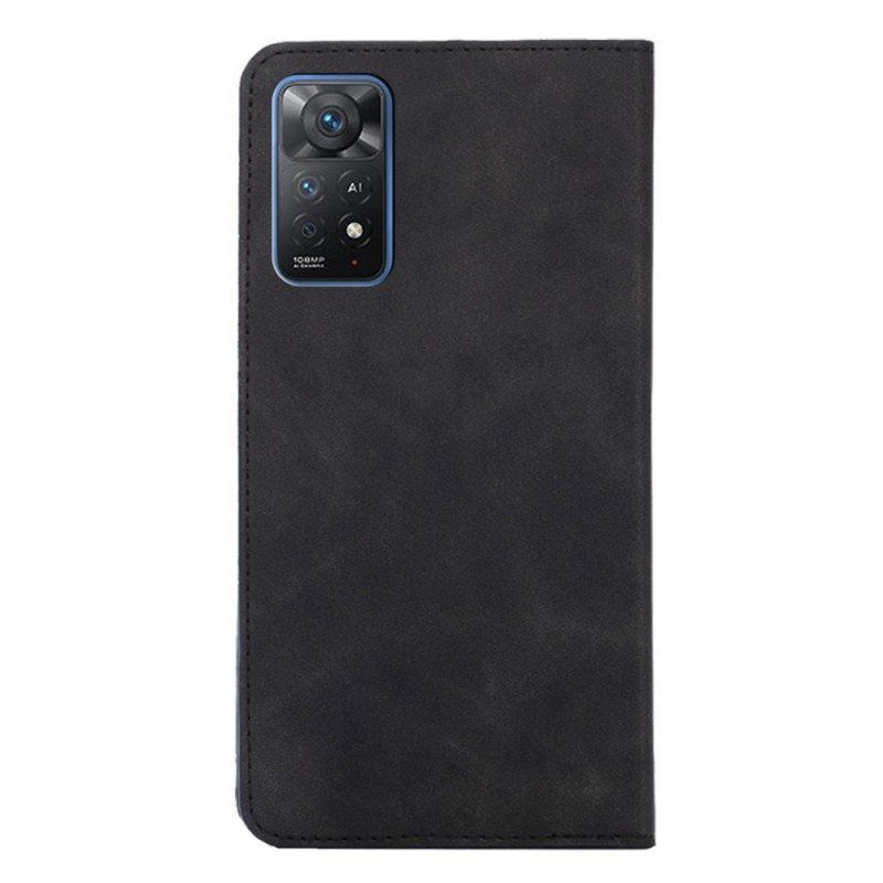 Beskyttelse Deksel Til Xiaomi Redmi Note 11 Pro / 11 Pro 5G Folio Deksel Skin-touch-design