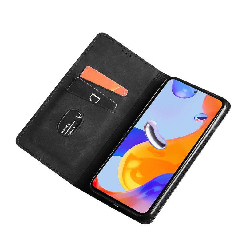 Beskyttelse Deksel Til Xiaomi Redmi Note 11 Pro / 11 Pro 5G Folio Deksel Skin-touch-design