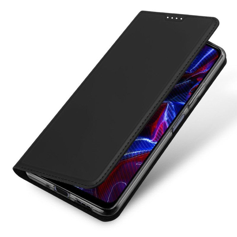 Beskyttelse Deksel Til Xiaomi Redmi Note 12 5G Folio Deksel Skin-pro Series Dux Ducis